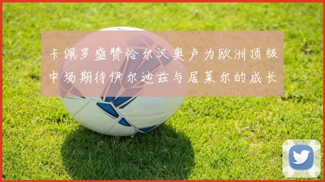 卡佩罗盛赞恰尔汉奥卢为欧洲顶级中场期待伊尔迪兹与居莱尔的成长